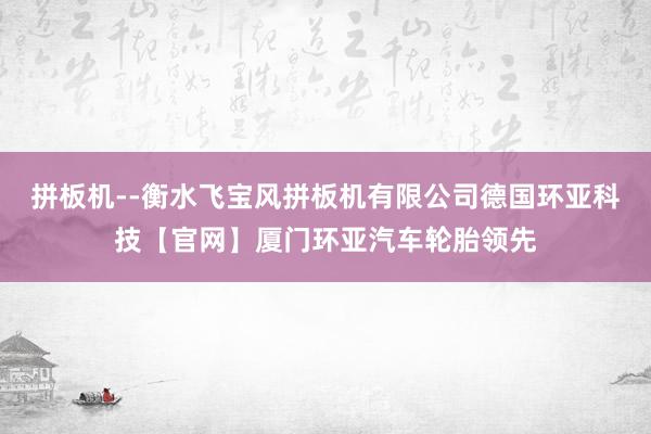 拼板机--衡水飞宝风拼板机有限公司德国环亚科技【官网】厦门环亚汽车轮胎领先